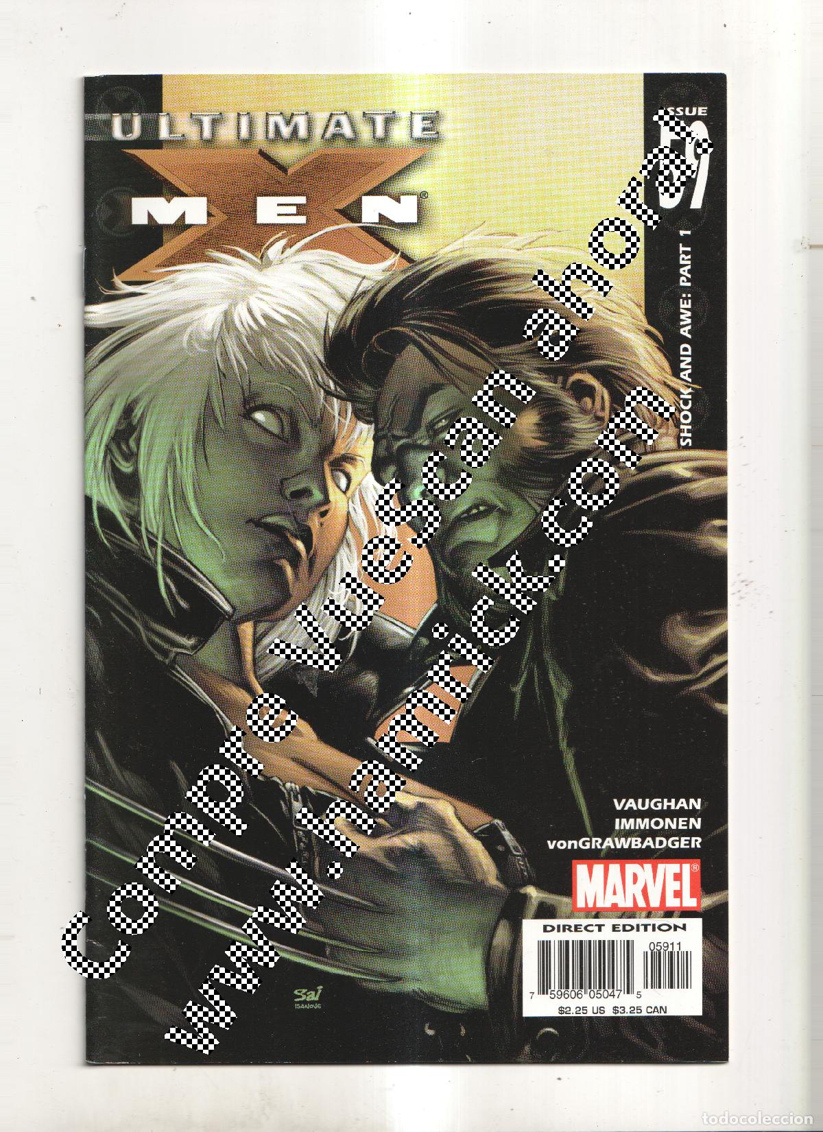 Fumetti: Comic: Ultimate X-Men n&ordm; 59, july 2005. Shock and awe part 1 - Varios