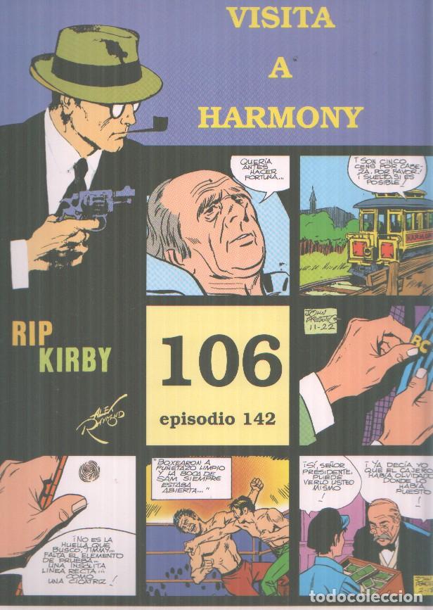Comics: Rip Kirby: Visita a Harmony , tiras diarias del 14.10.1985 al 22.2.1986 - Fred Dickenson-John Prent