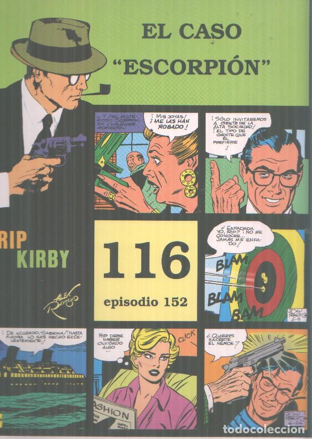 Comics : Rip Kirby: El caso Escorpion, tiras diarias del 25.4.1988 al 16.7.1988 - Fred Dickenson-John Prenti