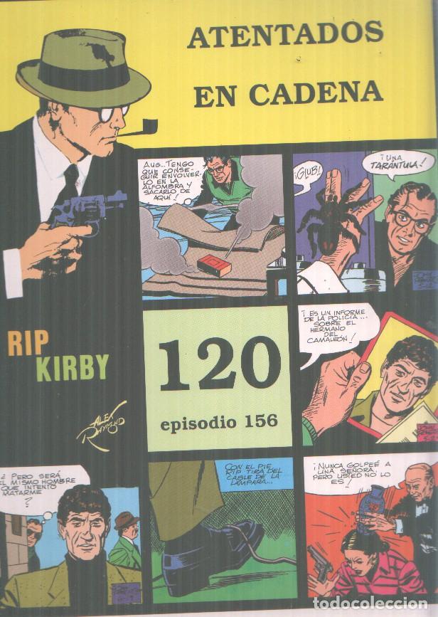 Comics: Rip Kirby: Atentados en cadena, tiras diarias del 1.5.1989 al 5.8.1989 - Fred Dickenson-John Prenti