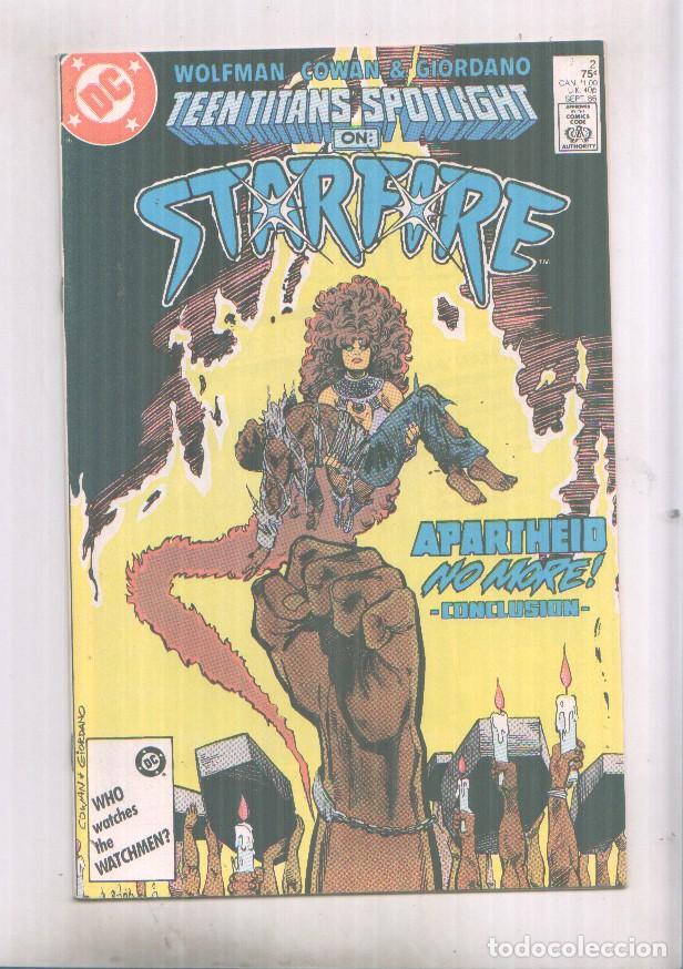 Comics: DC Comics: Teen titans Spotlight numero 2: Starfire - varios