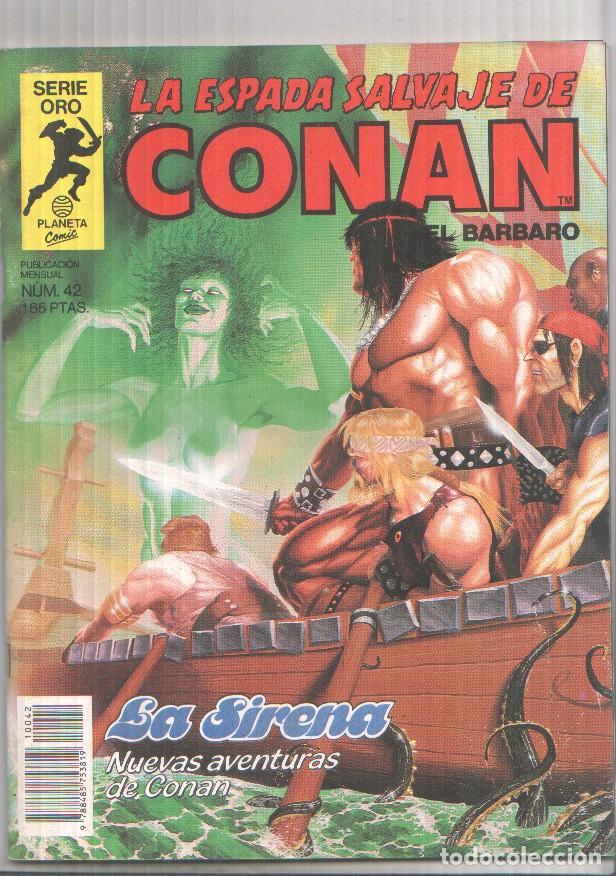 Comics: La Espada Salvaje de Conan 1&ordf; edicion numero 42: La sirena - varios