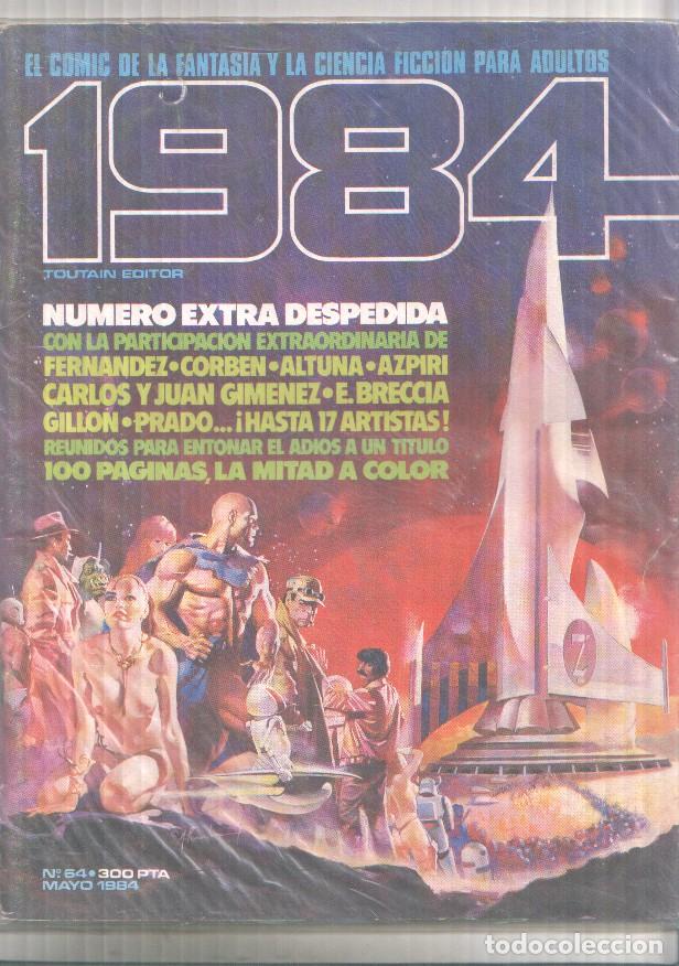 Comics: Revista 1984 de Toutain numero 64 (fin de la publicacion) - VARIOS