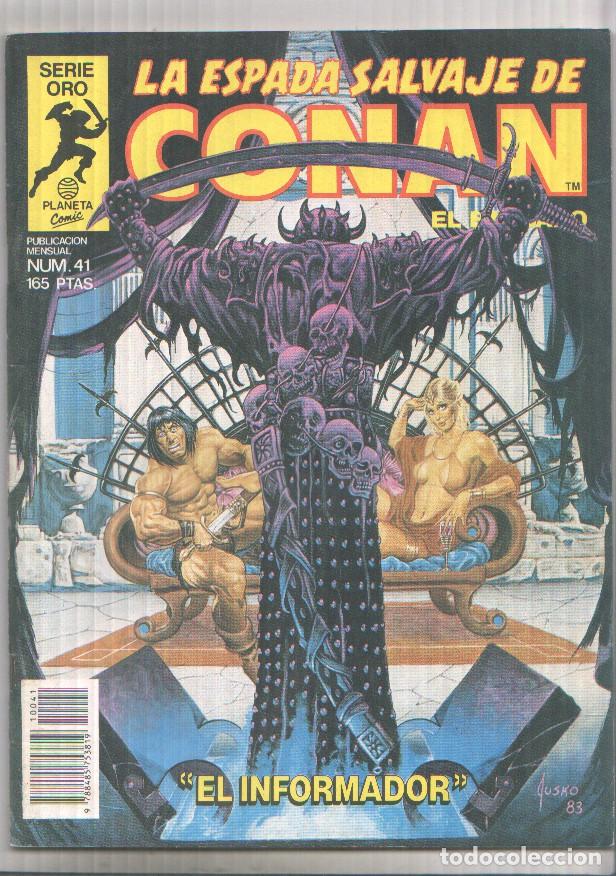 Comics: La Espada Salvaje de Conan 1&ordf; edicion numero 41: El informador - varios