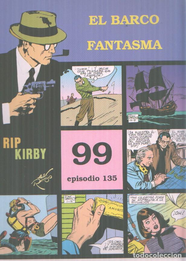 Comics: Rip Kirby: El barco fantasma, tiras diarias del 5.12.1983 al 25.2.1984 - Fred Dickenson-John Prenti
