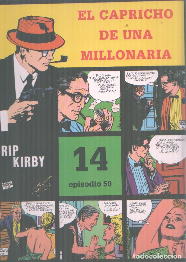 Comics: Rip Kirby: El capricho de una millonaria , tiras diarias del 11.4.1960 al 13.8.1960 - Fred Dickenso