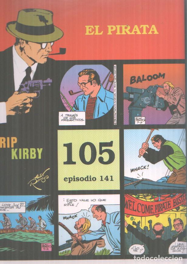 Comics: Rip Kirby:El pirata , tiras diarias del 24.6.1985 al 12.10.1985 - Fred Dickenson-John Prentice