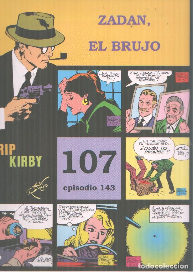 Comics: Rip Kirby: Zadan, el brujo, tiras diarias delm 24.2.1986 al 25.5.1986 - Fred Dickenson-John Prentic