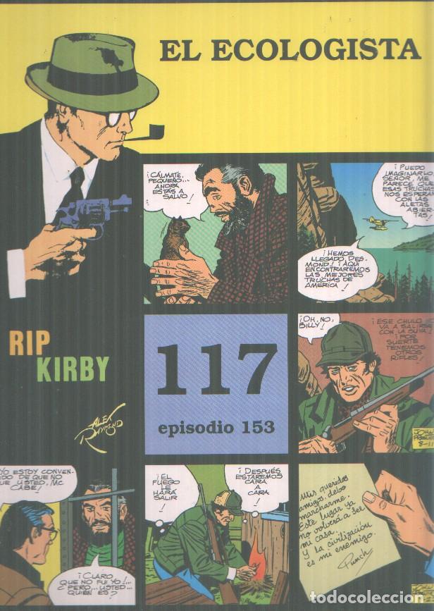 Comics: Rip Kirby:El ecologista, tiras diarias del 18.7.1988 al 5.11.1988 - Fred Dickenson-John Prentice