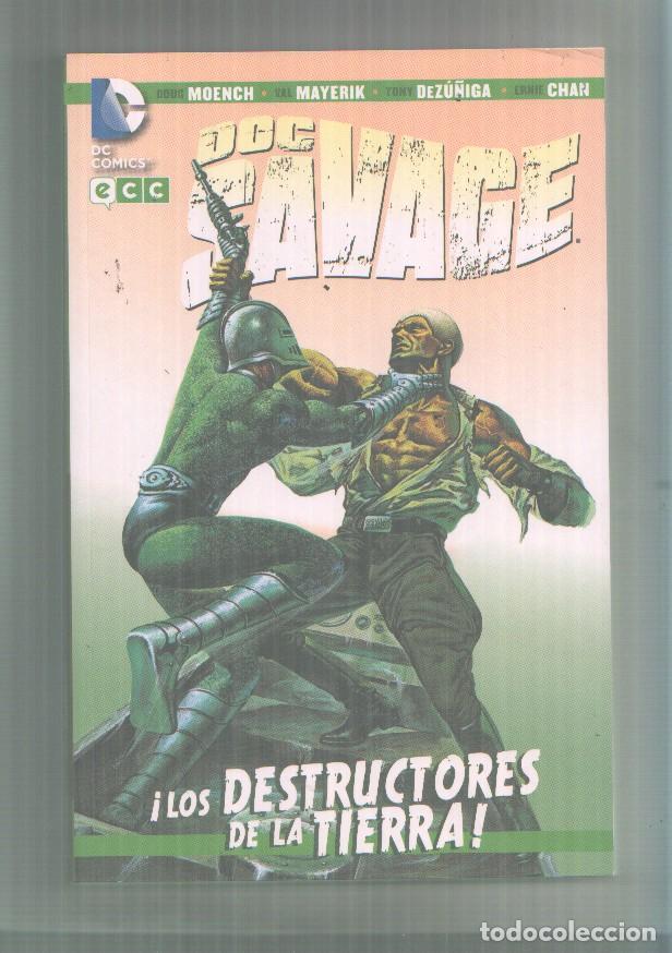 Comics: ECC: Doc Savage: Los destructores de la tierra - varios