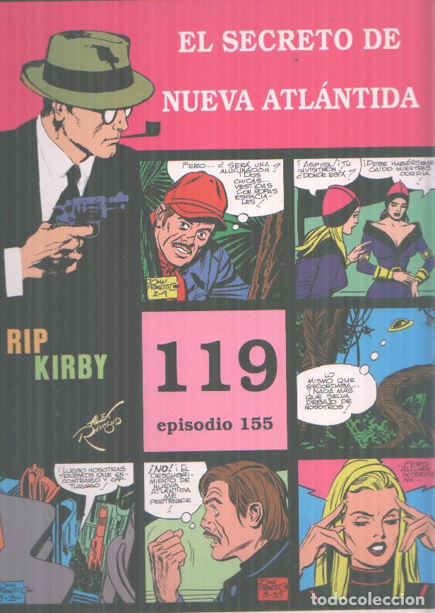 C&oacute;mics: Rip Kirby: El secreto de Nueva Atlantida , tiras diarias del 6.2.1989 al 29.4.1989 - Fred Dickenson