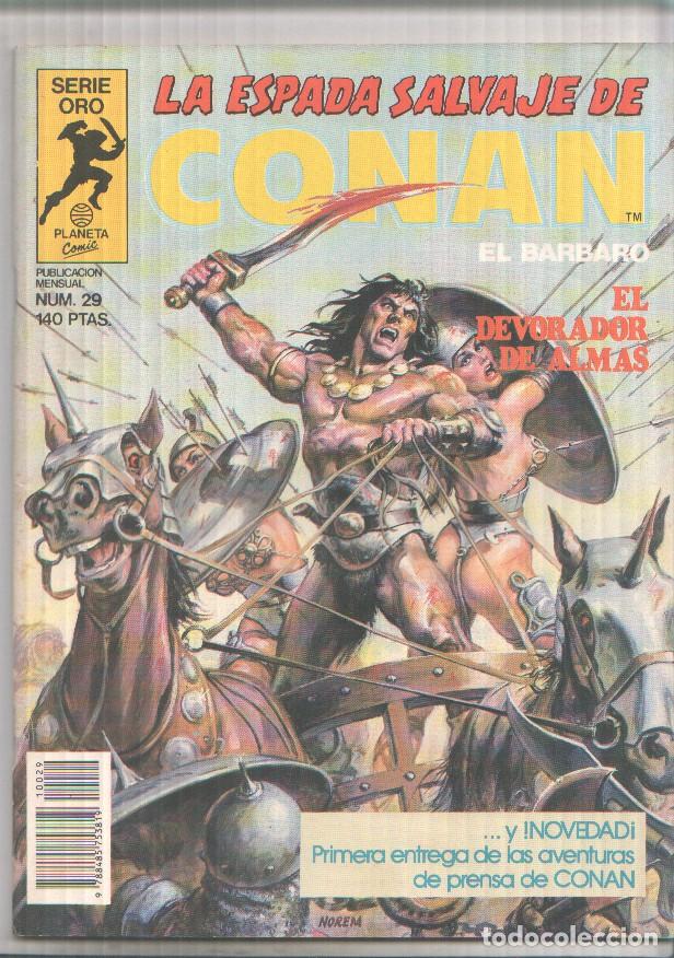 Comics: La Espada Salvaje de Conan 1&ordf; edicion numero 29: El devorador de almas - varios
