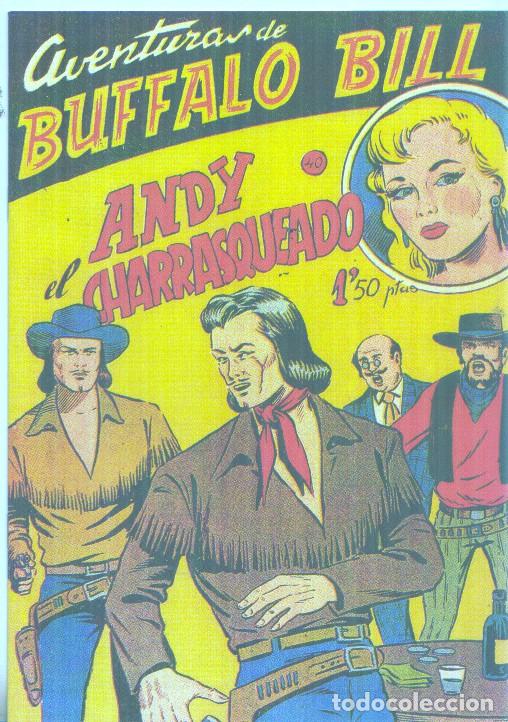 Comics: Facsimil: Aventuras de Buffalo Bill numero 40: Andy el charrassqueado - Ferrando y Julio Bosch