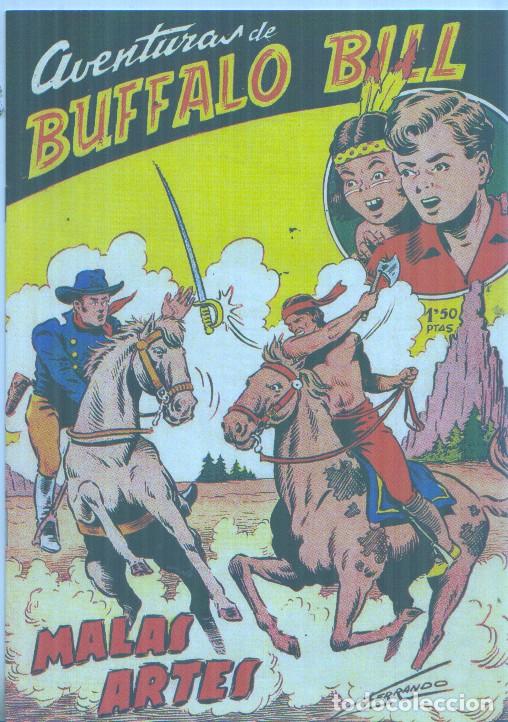 Fumetti: Facsimil: Aventuras de Buffalo Bill numero 12: Malas artes - Ferrando y Julio Bosch
