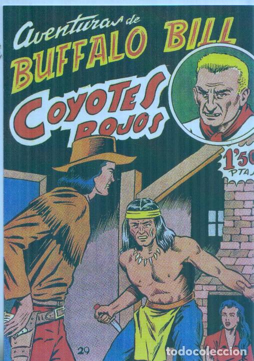 Comics: Facsimil: Aventuras de Buffalo Bill numero 29: Coyotes rojos - Ferrando y Julio Bosch