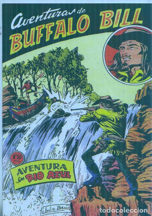 C&oacute;mics: Facsimil: Aventuras de Buffalo Bill numero 49: Aventura en rio azul - Ferrando y Julio Bosch