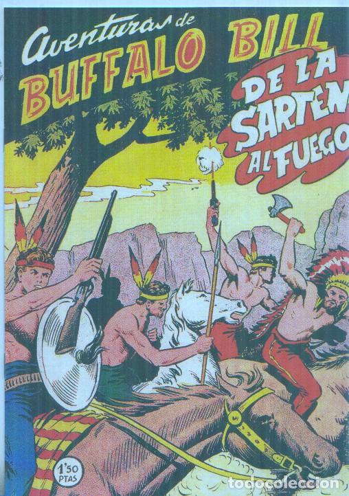 Comics: Facsimil: Aventuras de Buffalo Bill numero 11; De la sarten al fuego - Ferrando y Julio Bosch