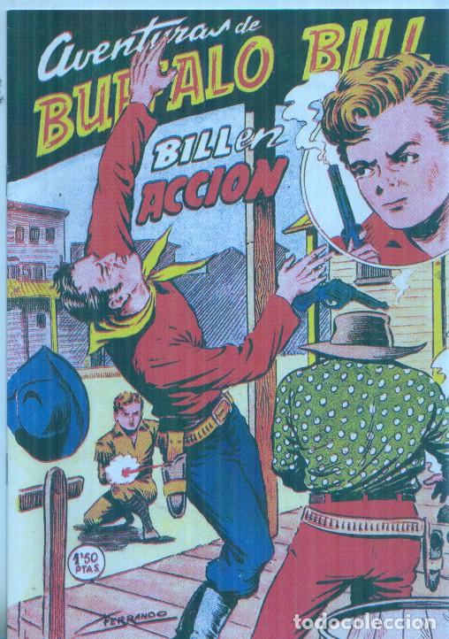 Comics: Facsimil: Aventuras de Buffalo Bill numero 10: Bill en accion - Ferrando y Julio Bosch