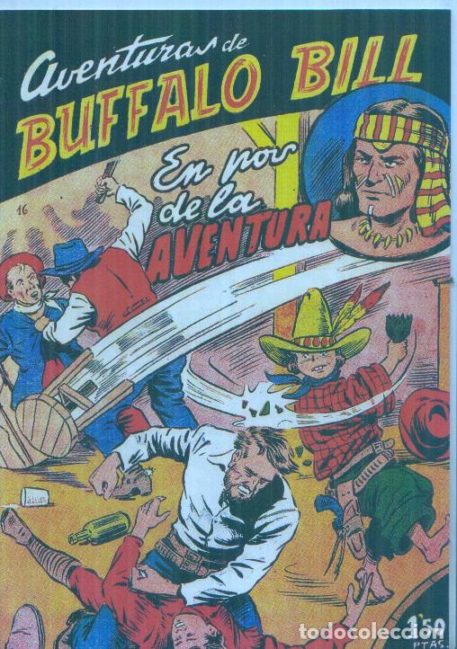 Comics: Facsimil: Aventuras de Buffalo Bill numero 16: En pos de la aventura - Ferrando y Julio Bosch