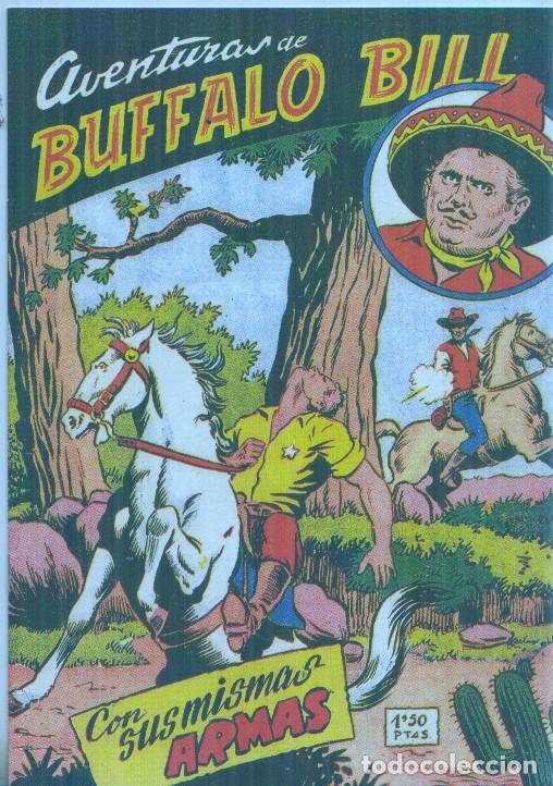 Comics: Facsimil: Aventuras de Buffalo Bill numero 13: Con sus mismas armas - Ferrando y Julio Bosch