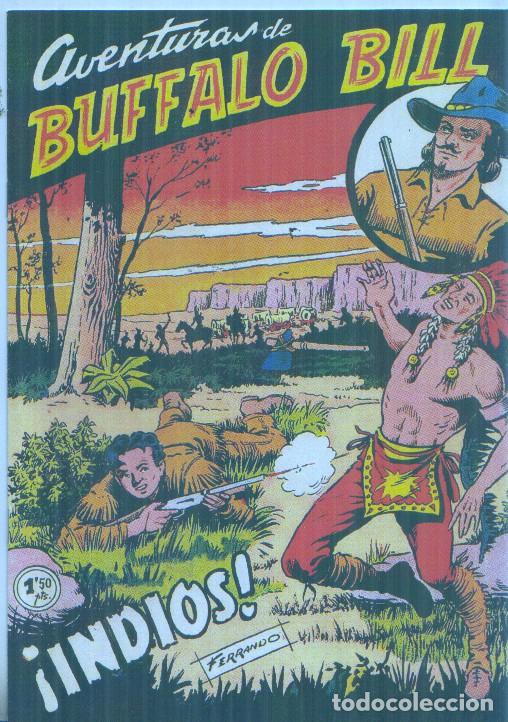 Comics: Facsimil: Aventuras de Buffalo Bill numero 02: Indios - Ferrando y Julio Bosch