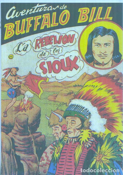 Comics: Facsimil: Aventuras de Buffalo Bill numero 41: La rebelion de los sioux - Ferrando y Julio Bosch