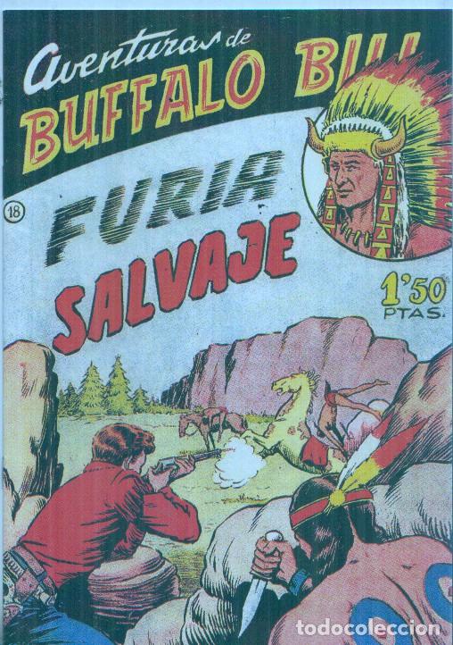 Comics: Facsimil: Aventuras de Buffalo Bill numero 18: Furia salvaje - Ferrando y Julio Bosch