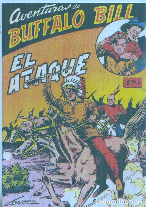 Comics: Facsimil: Aventuras de Buffalo Bill numero 06: El ataque - Ferrando y Julio Bosch