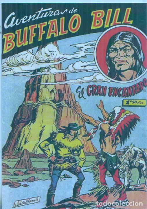 Comics: Facsimil: Aventuras de Buffalo Bill numero 55: El gran encantador - Ferrando y Julio Bosch