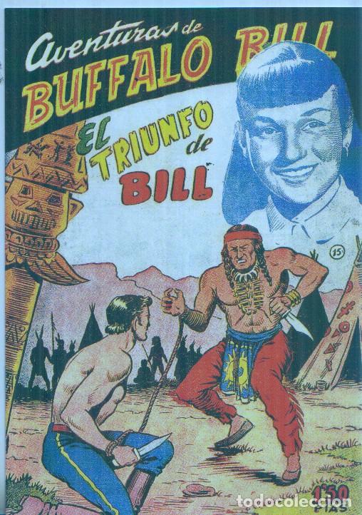 Comics: Facsimil: Aventuras de Buffalo Bill numero 15: El triunfo de Bill - Ferrando y Julio Bosch