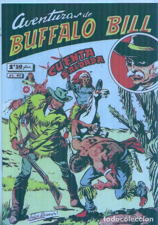 Comics: Facsimil: Aventuras de Buffalo Bill numero 60: Cueta saldada - Ferrando y Julio Bosch