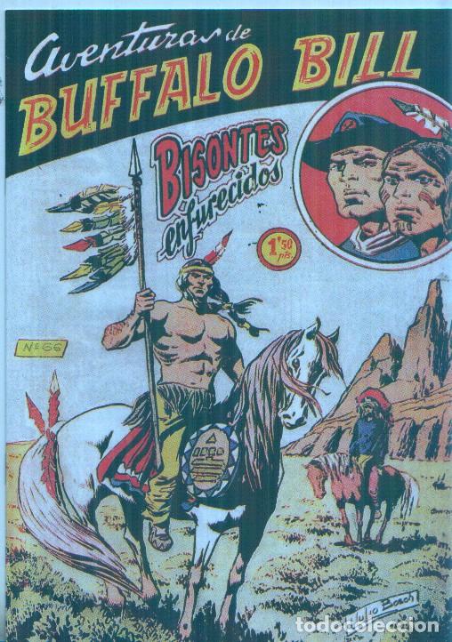 Comics: Facsimil: Aventuras de Buffalo Bill numero 66: Bisontes enfurecidos - Ferrando y Julio Bosch