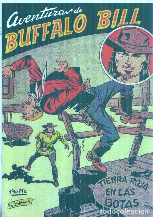 Comics: Facsimil: Aventuras de Buffalo Bill numero 59: Tierra roja en las botas - Ferrando y Julio Bosch