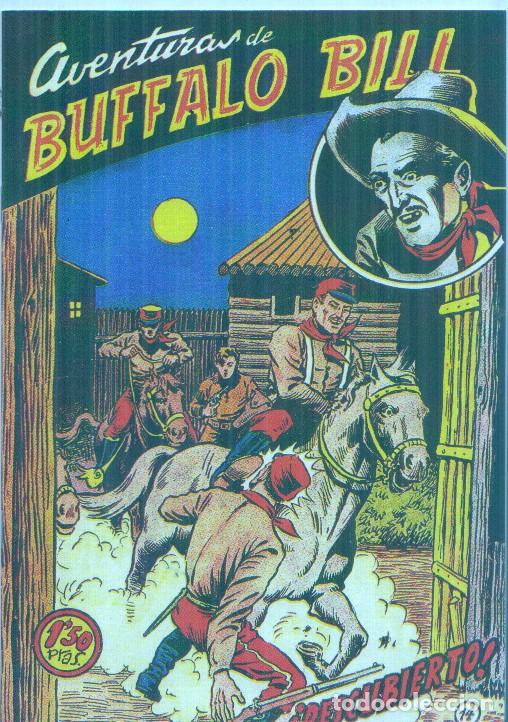 Comics: Facsimil: Aventuras de Buffalo Bill numero 14: Descubiertos - Ferrando y Julio Bosch