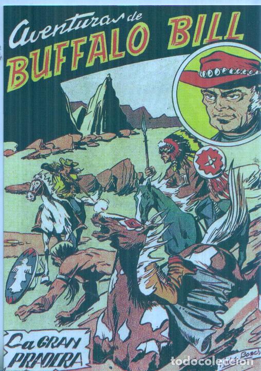 Comics: Facsimil: Aventuras de Buffalo Bill numero 56: La gran pradera - Ferrando y Julio Bosch