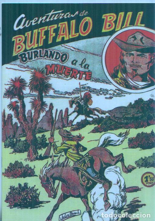 Comics: Facsimil: Aventuras de Buffalo Bill numero 68: Burlando a la muerte - Ferrando y Julio Bosch