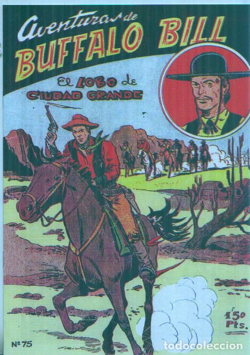 Comics: Facsimil: Aventuras de Buffalo Bill numero 75: El lobo de ciudad grande - Ferrando y Julio Bosch