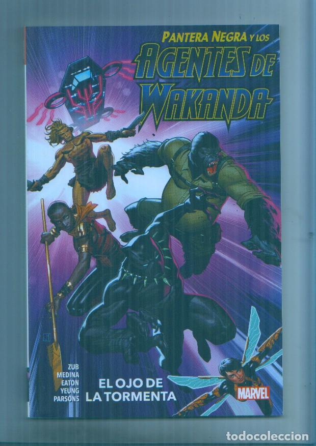 C&oacute;mics: Panini: Pantera Negra y los agentes de Wakanda volumen 1: El ojo de la tormenta - varios