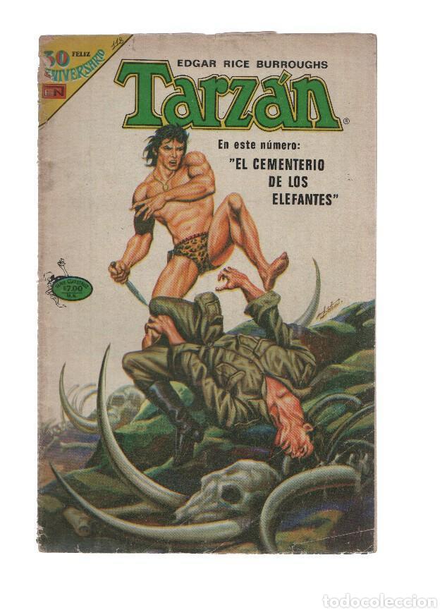 Comics : TARZAN - Serie Avestruz, A&ntilde;o VI Numero 3-118: EL CEMENTERIO DE LOS ELEFANTES (NOVARO 1980) - Edgar R