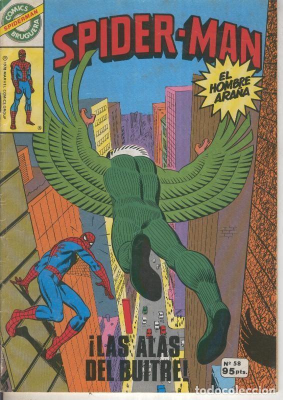 Fumetti: Comics Bruguera: Spiderman numero 58 (numerado 2 en trasera) - Varios