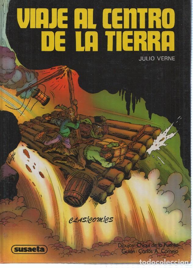 Fumetti: Clasicomics Susaeta: VIAJE AL CENTRO DE LA TIERRA, Julio Verne (Chiqui de la Fuente) - Carlos A. Cor