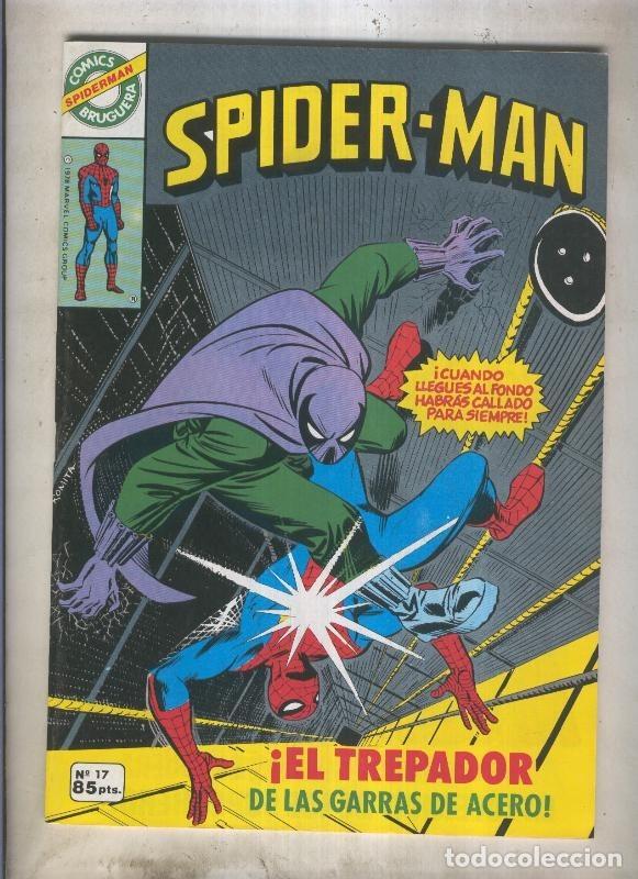 Comics : Comics Bruguera: Spiderman numero 17 (numerado 2 en trasera) - varios