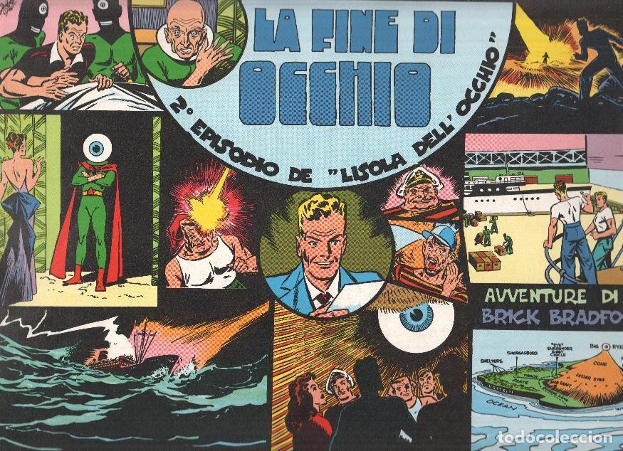 Comics: Brick Bradford volumen 12: 17 avventura: 2&ordf; parte de L&acute;Isola dell&acute;occhio - Clarence Gray-Williams Ri