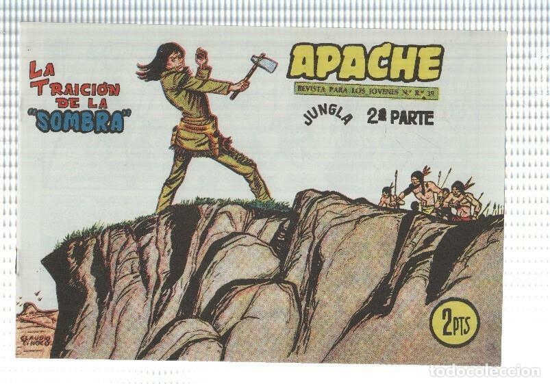 Comics: Facsimil: Apache segunda serie numero 70: La traicion de la sombra - Claudio Tinoco