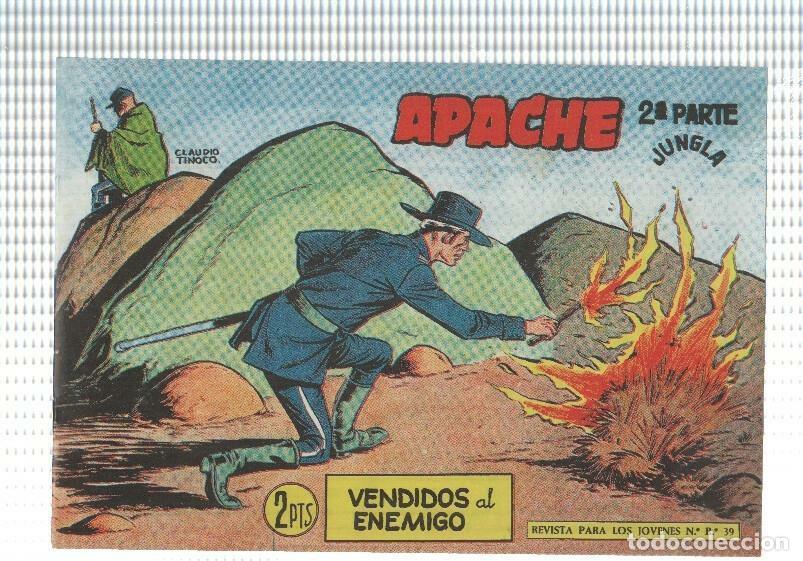Comics: Facsimil: Apache segunda serie numero 72: Vendidos al enemigos - Claudio Tinoco
