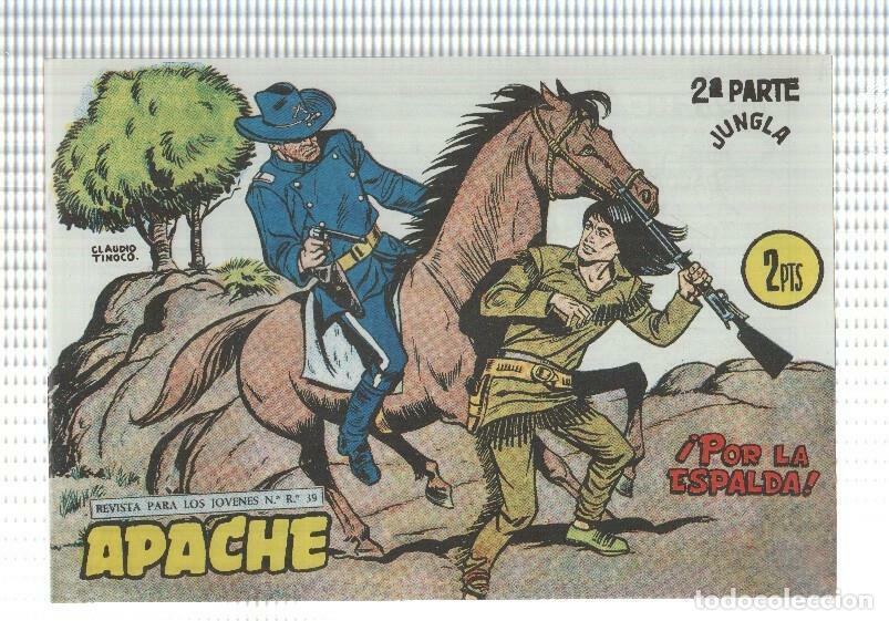Comics: Facsimil: Apache segunda serie numero 71: Por la espalda - Claudio Tinoco
