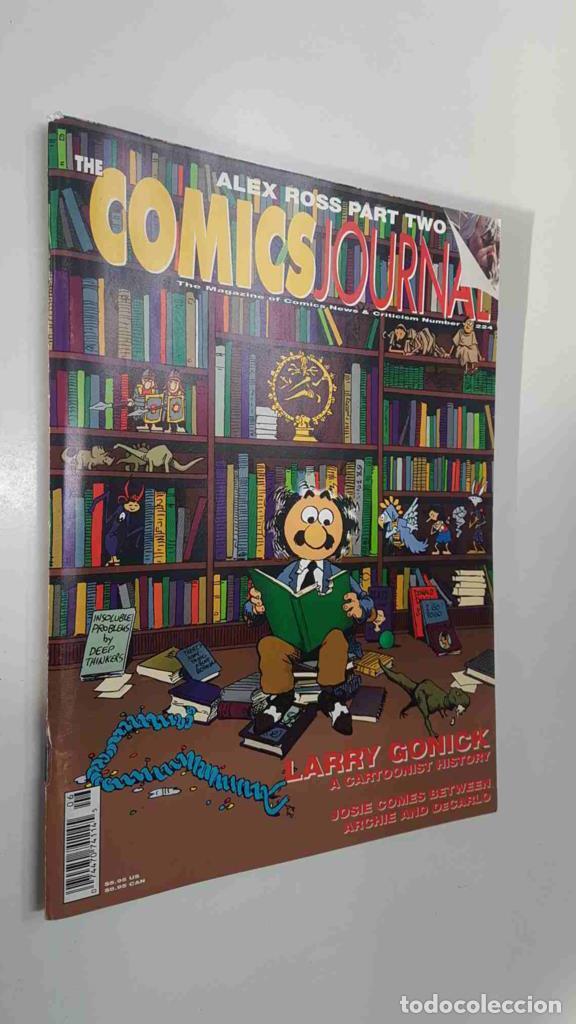 C&oacute;mics: Magazine: The Comics Journal num 224 june 2000. Contents: Larry Gonick a cartoonist history, Alex Ro