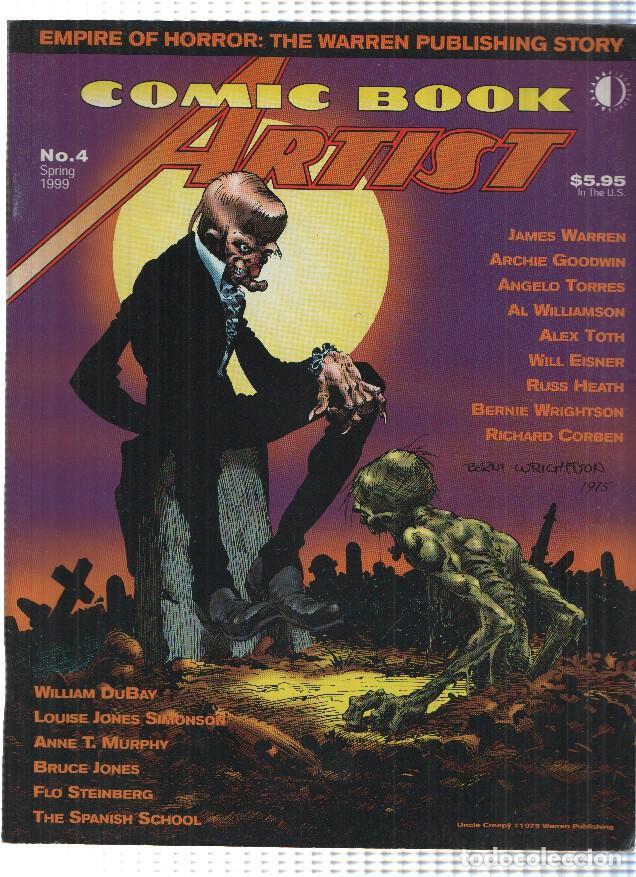 C&oacute;mics: Magazine: COMIC BOOK ARTIST, Volume 1, Numero 04: Empire of Horror, The Warren Publishing Story (Two