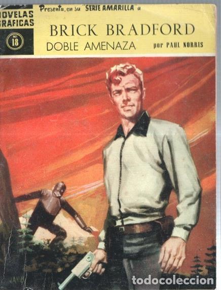 C&oacute;mics: Dolar: Novela Grafica serie amarilla numero 18: Brick Bradford: doble amenaza - Paul Norris