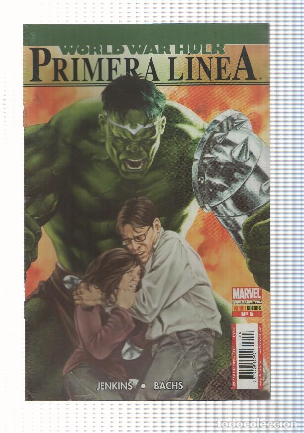 C&oacute;mics: World War Hulk: Primera Linea num 5 a&ntilde;o 1 - Hulk ha vuerto. Panini comics